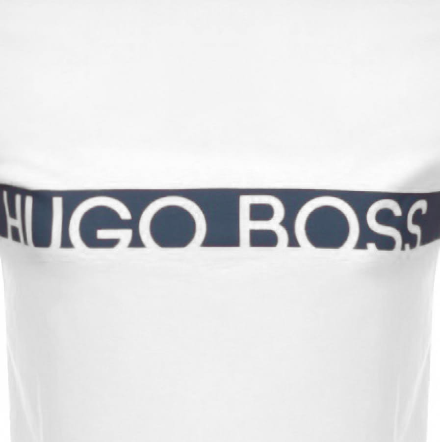 Alternative Image for ProductBOSS Slim Fit UV Logo T Shirt White3
